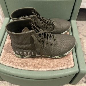 NOBULL Green Floral High-Tops